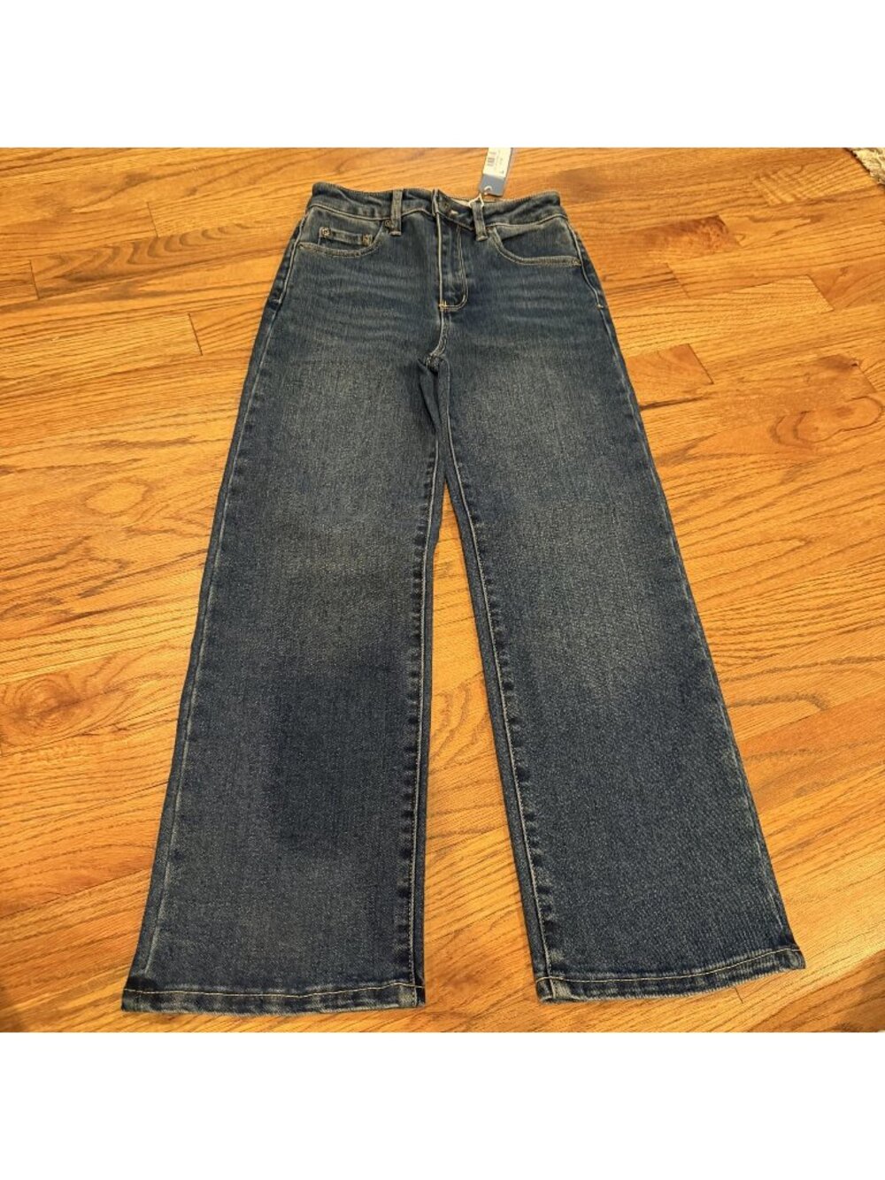 TRACTR GIRLS HIGH RISE STRAIGHT LEG JEANS NEW SIZE 7